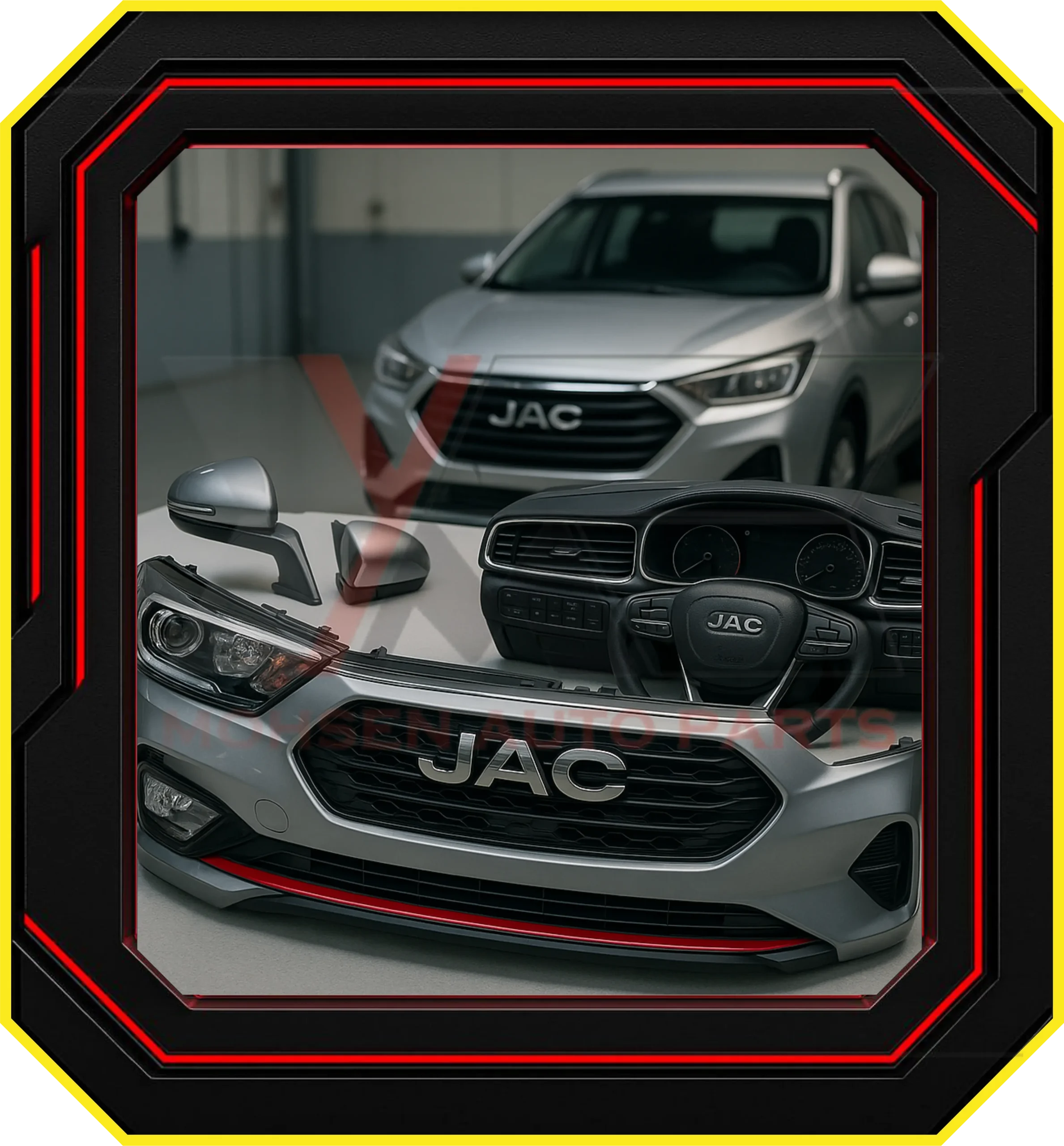 قطعات بدنه و داخل کابین جک (JAC)