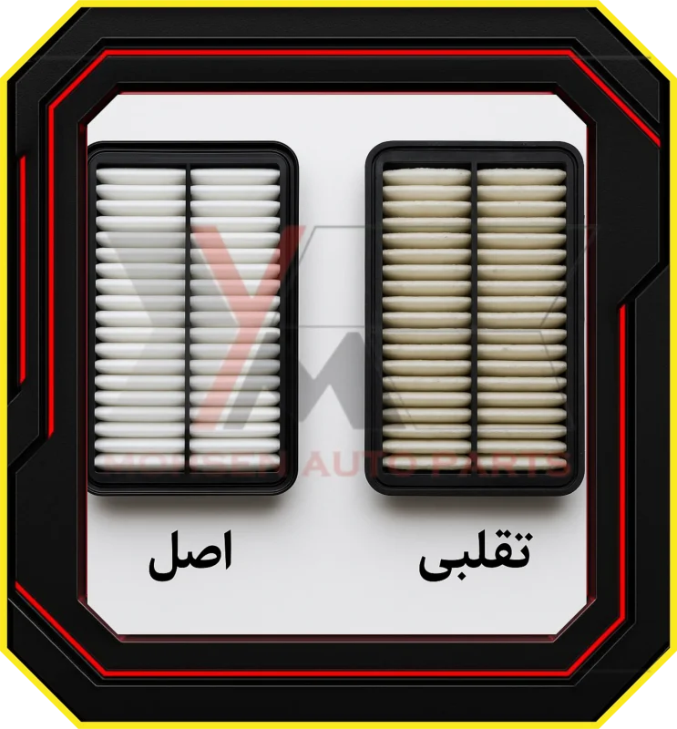 تفاوت فیلتر هوای اصلی و تقلبی در خودروهای جک و لیفان