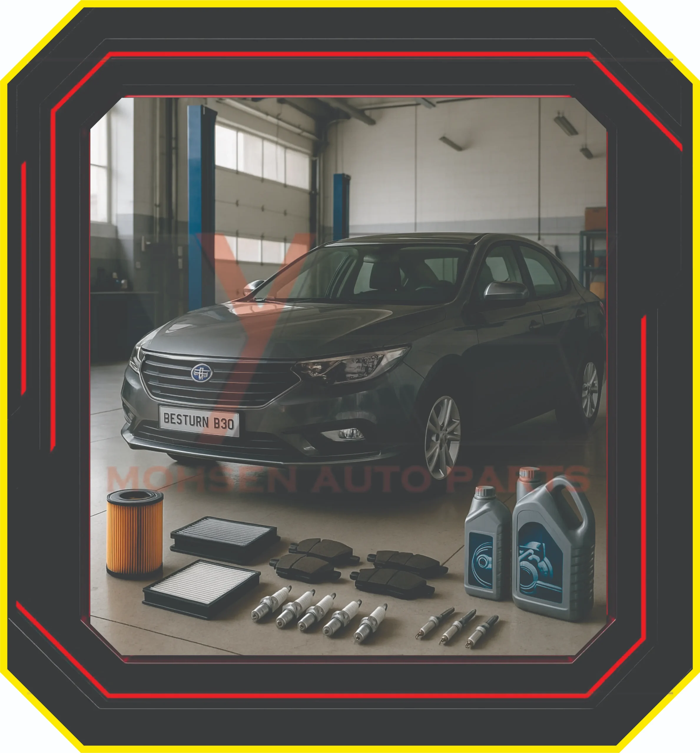 لیست کامل قطعات مصرفی بسترن B30 (به‌ همراه قیمت تقریبی)