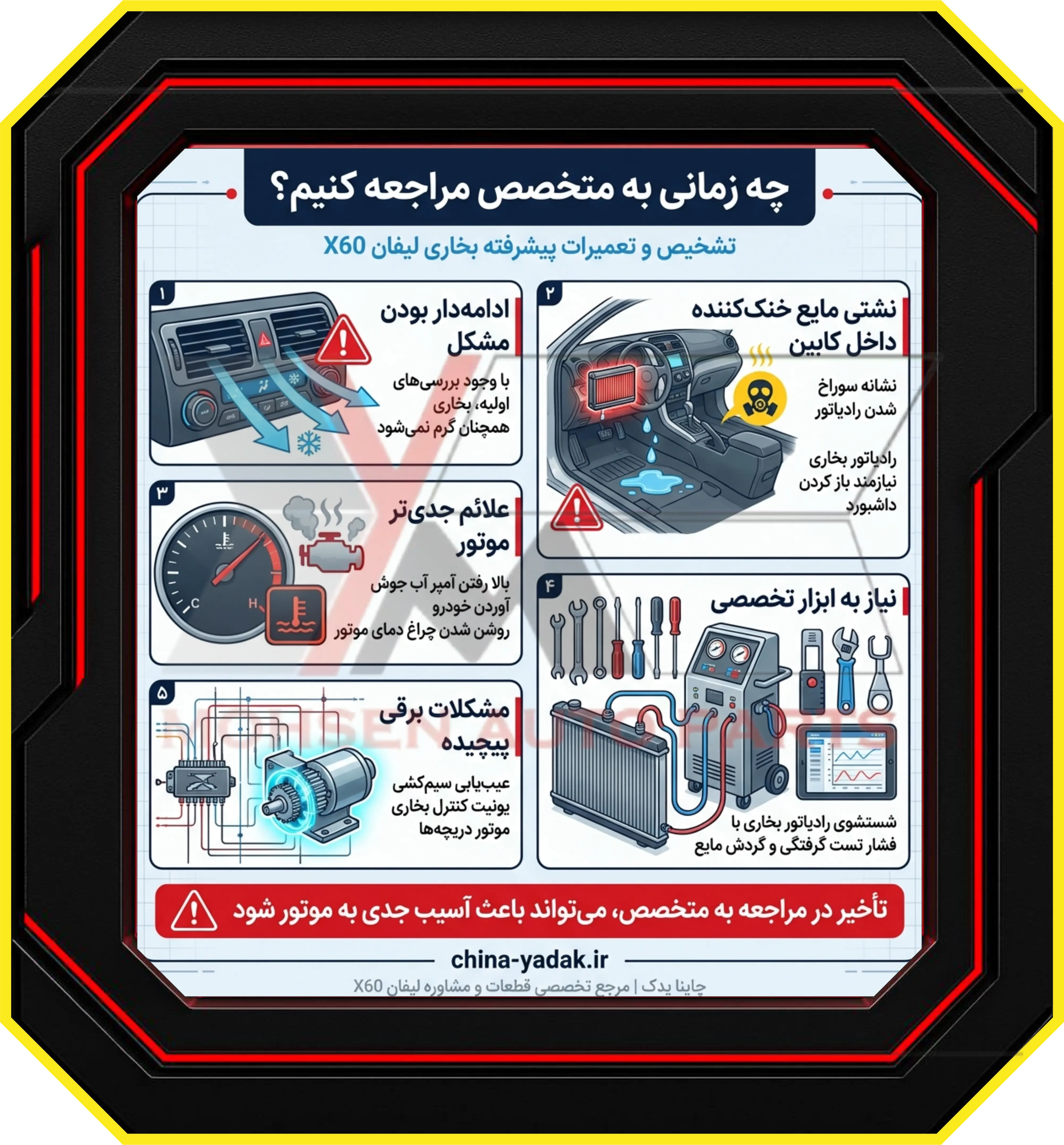 چه زمانی به متخصص مراجعه کنیم؟