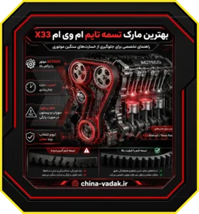 چرا انتخاب تسمه تایم برای MVM X33 حساس‌تر از بقیه خودروهاست؟